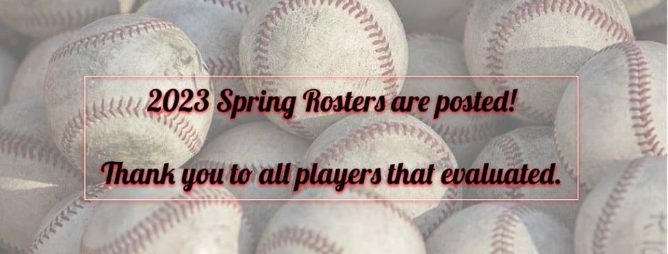 2023 Rosters Posted!